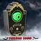 7.1" Doorbell with Simulation Light-up Eyeball, Halloween Decoration Animatronic, Sound and Motion Activated for Party